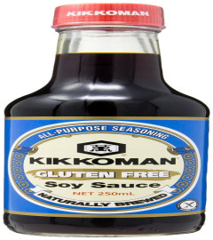 Kikkoman Gluten Free All -Purpose Seasoning Soy Sauce,250ml - free shipping