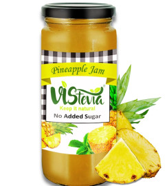 Vistevia Sugar Free Pineapple Jam 400gm - free shipping