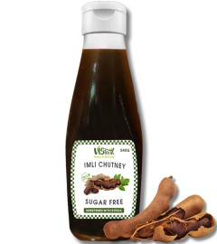 Vistevia Sugar Free Imli Chutney, Diabetic And Keto Friendly 540gm - free ship