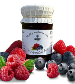 Orchard Lane Sugarfree Blueberry Raspberry Jam 120gm - free ship