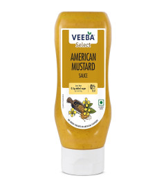 Veeba American Mustard Sauce, 320 gm - free shipping