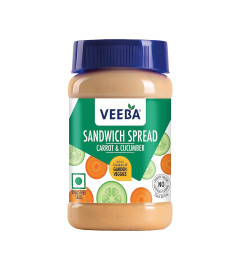 Veeba Carrot and Cucumber Sandwich Spread, 250g x 2 pack (free shipping)