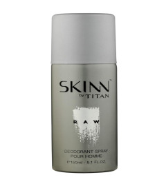 Skinn By Titan Raw Long-lasting Deodorant Spray For Men 150 ml