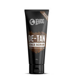BEARDO De-Tan Face scrub for Men, 100gm - free shipping
