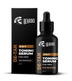 Beardo 2-in-1 Detan Serum + Toner For Men, 30ml - free shipping
