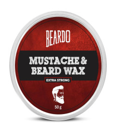 Beardo Beard and Mustache Wax, 50 gm - free shipping