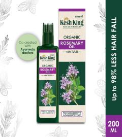 Kesh King Organic Rosemary Oil 200 ml (Pack Of 2)