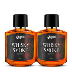 BEARDO Whisky Smoke Perfume For Men, 100Ml X 2 free shipping