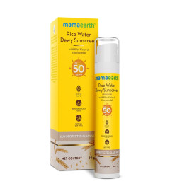 Mamaearth Rice Water Dewy Sunscreen 50 g