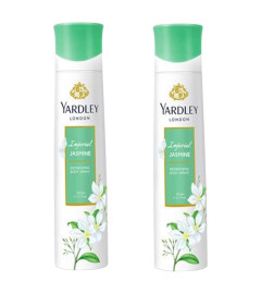 Yardley London Jasmine Deodorant For Women 150 ml (Pack Of 2)