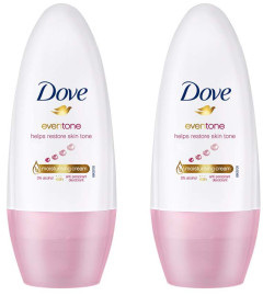 Dove Eventone Deodorant Roll On For Women 50 ml (pack of 2) - free shipping