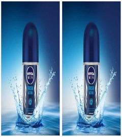 Nivea Fresh Active Deodorant Roll On For Men, 50ml (Pack of 2) - free shipping