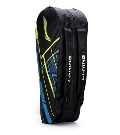 Li-Ning Raider Max Double Zipper Polyester Badminton Kit Bag (Pack Of 1)