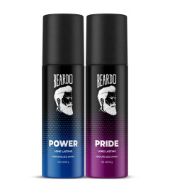 Beardo Power & Pride Perfume Body Spray 150ml x 2 (Set of 2) - free shipping