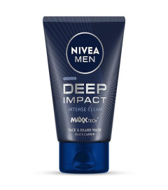 NIVEA MEN Deep Impact Gel Limpiador Facial con Carbón Negro